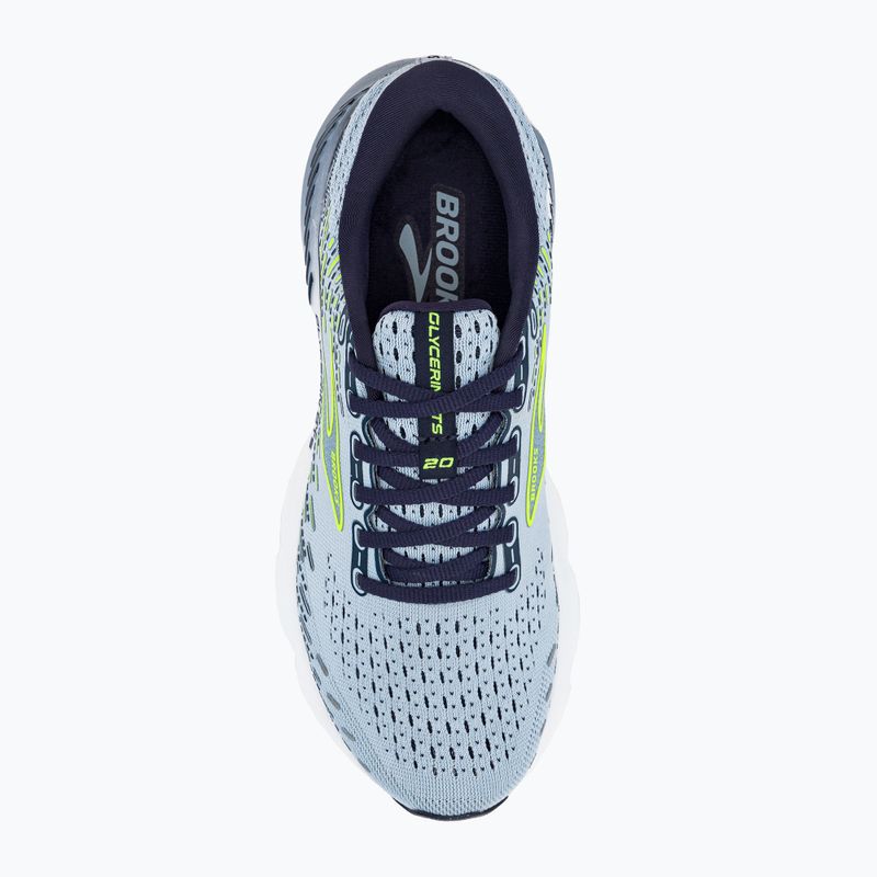 Women's running shoes Brooks Glycerin GTS 20 blue 1203701B416 9