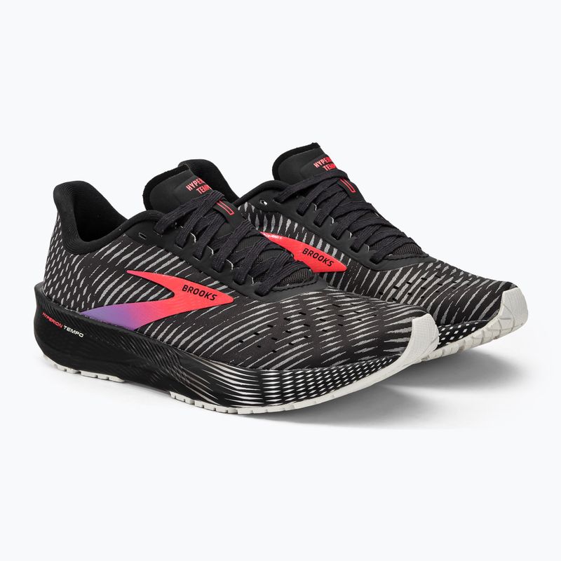 Brooks Hyperion Tempo women's running shoes black and white 1203281B026 4