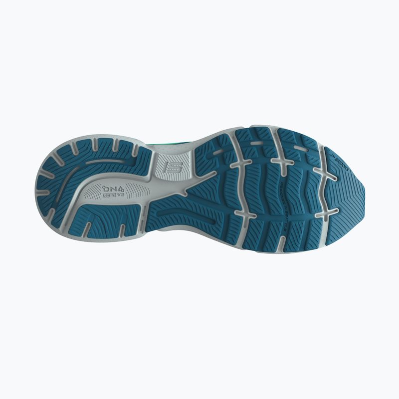 Brooks Ghost 15 men's running shoes morrocan blue/black/spring bud 14