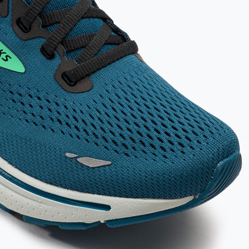 Brooks Ghost 15 men's running shoes morrocan blue/black/spring bud 7