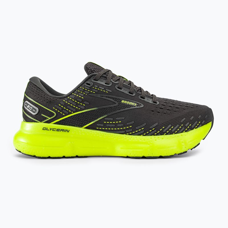Brooks Glycerin 20 women's running shoes black/blackened pearl/white 2