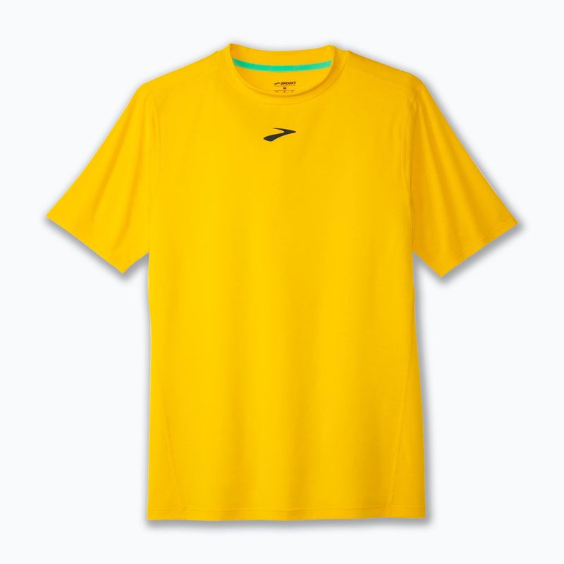 Men's Brooks High Point lemon chrome running shirt 3