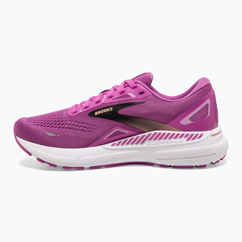 Brooks Adrenaline GTS 23 orchid/black/purple women's running shoes 9