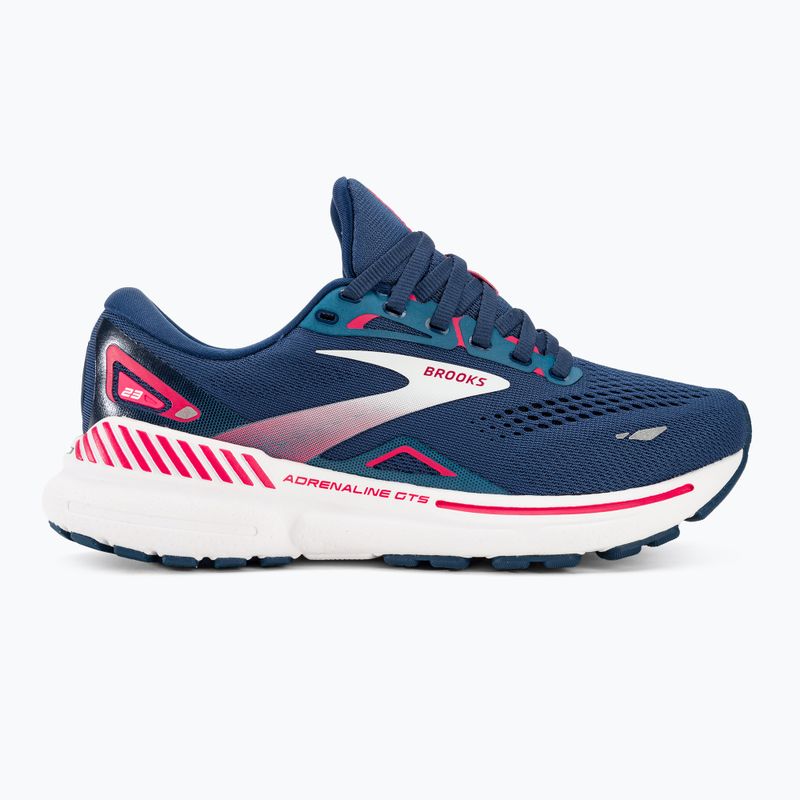 Women's running shoes Brooks Adrenaline GTS 23 blue/raspberry/white 3