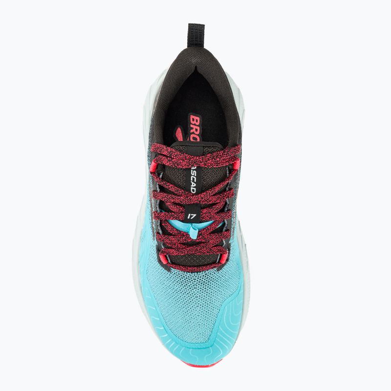 Brooks Cascadia 17 women's running shoes bluefish/black/diva pink 7