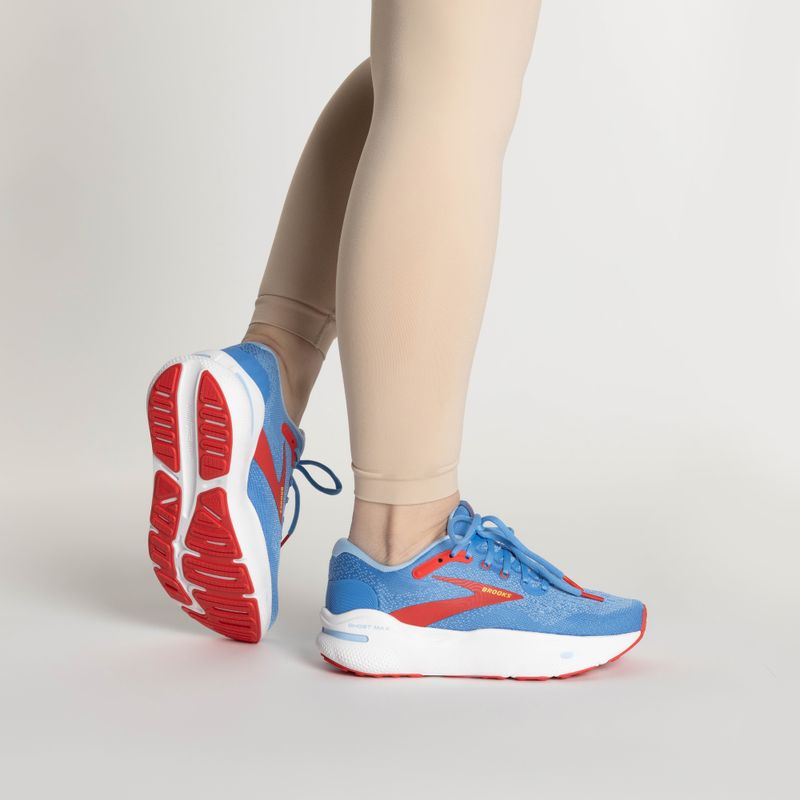 Women's running shoes Brooks Ghost Max marina/bittersweet/open air 2