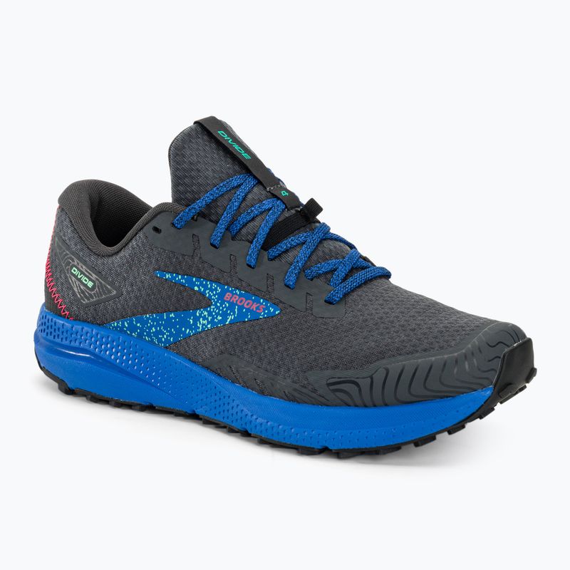 Brooks Divide 4 men's running shoes ebony/black/victoria blue