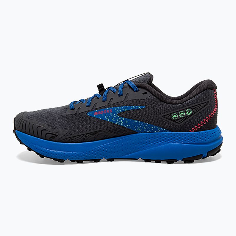 Brooks Divide 4 men's running shoes ebony/black/victoria blue 9