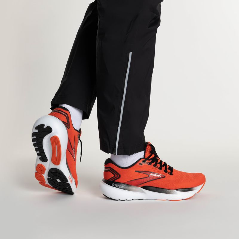 Brooks Glycerin 21 men's running shoes grenadine/salsa/black 2