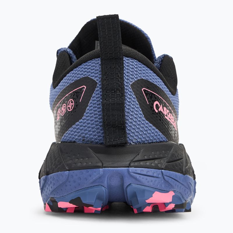 Women's running shoes Brooks Cascadia 18 GTX grey blue/black/pink 6