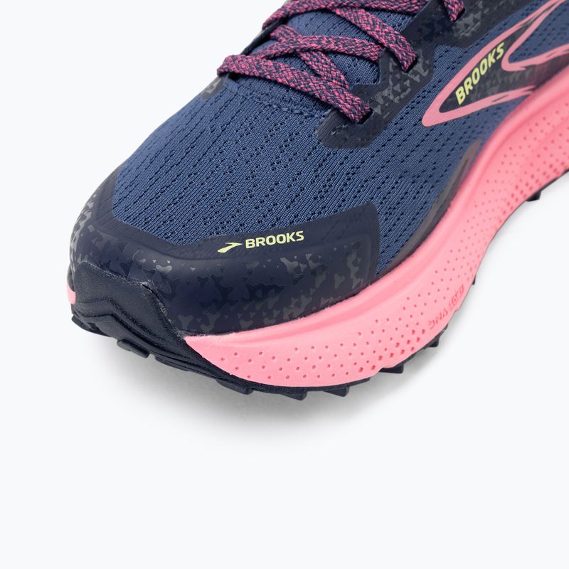 Brooks Divide 5 women's running shoes grey blue/pink/lime 7