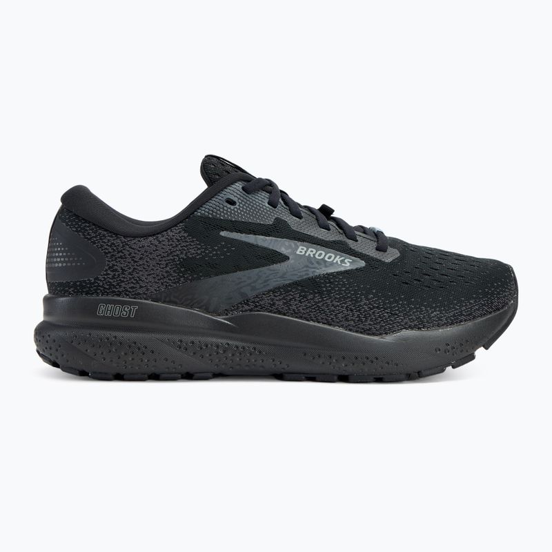 Men's Brooks Ghost 16 GTX running shoe black/black/ebony 2