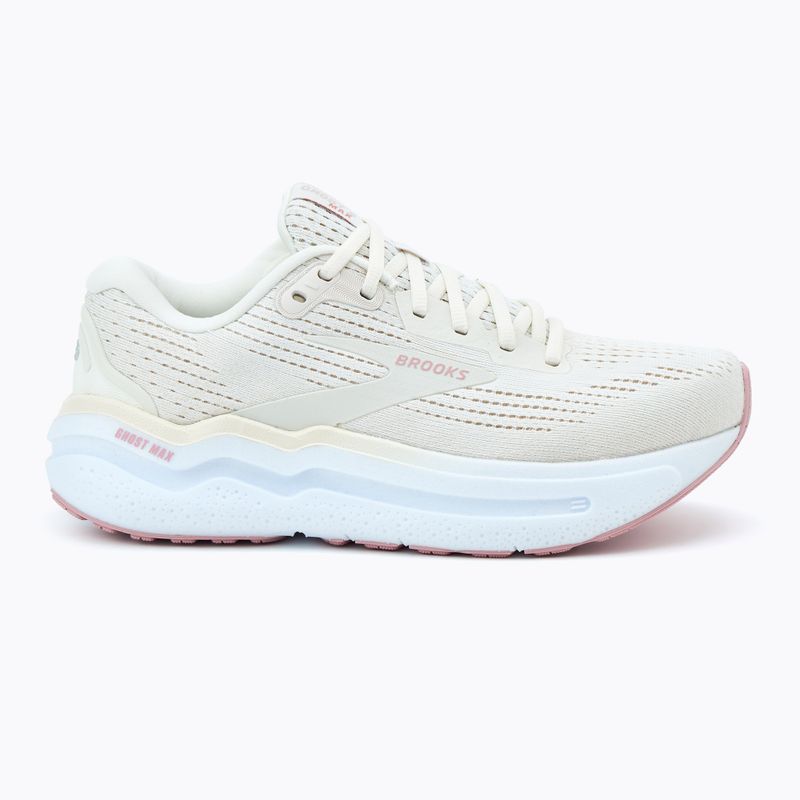 Brooks Ghost Max 2 women's running shoes coconut milk/grey/zephyr 2