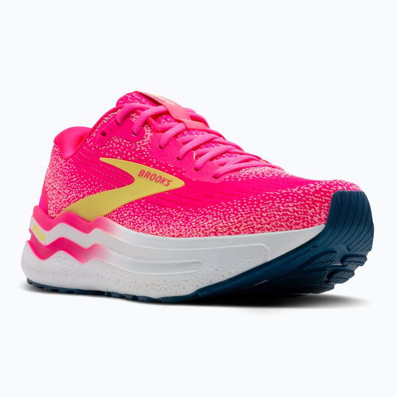 Women's running shoes Brooks Ghost Max 2 pink/lemonade tonic/pink 8