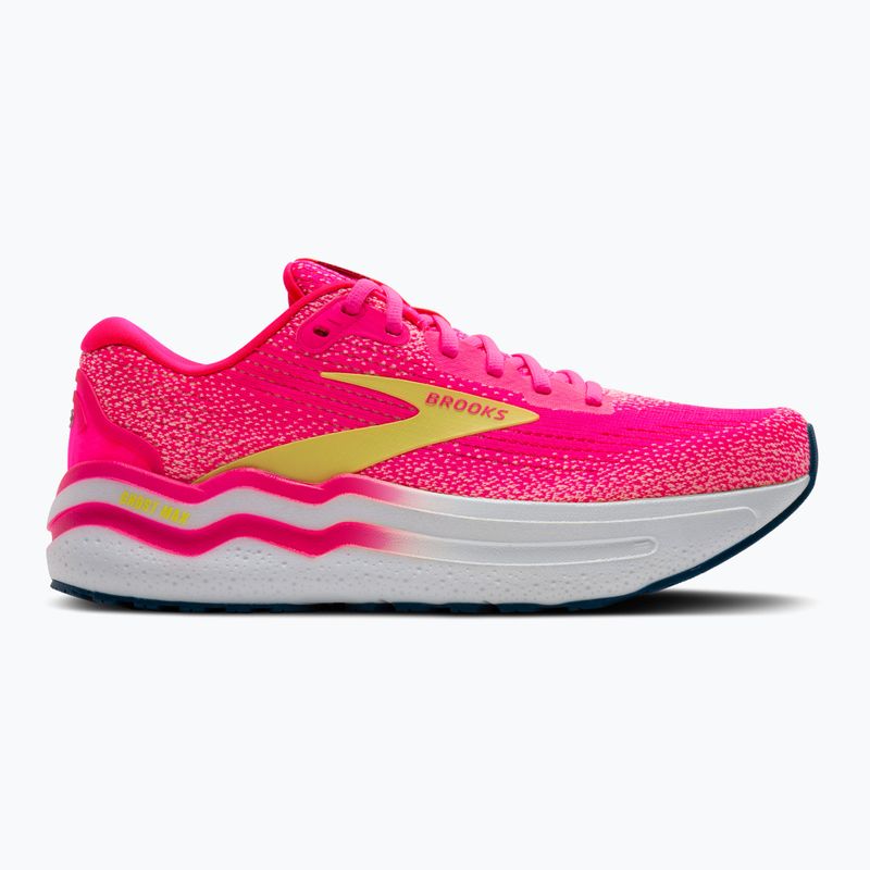 Women's running shoes Brooks Ghost Max 2 pink/lemonade tonic/pink 9