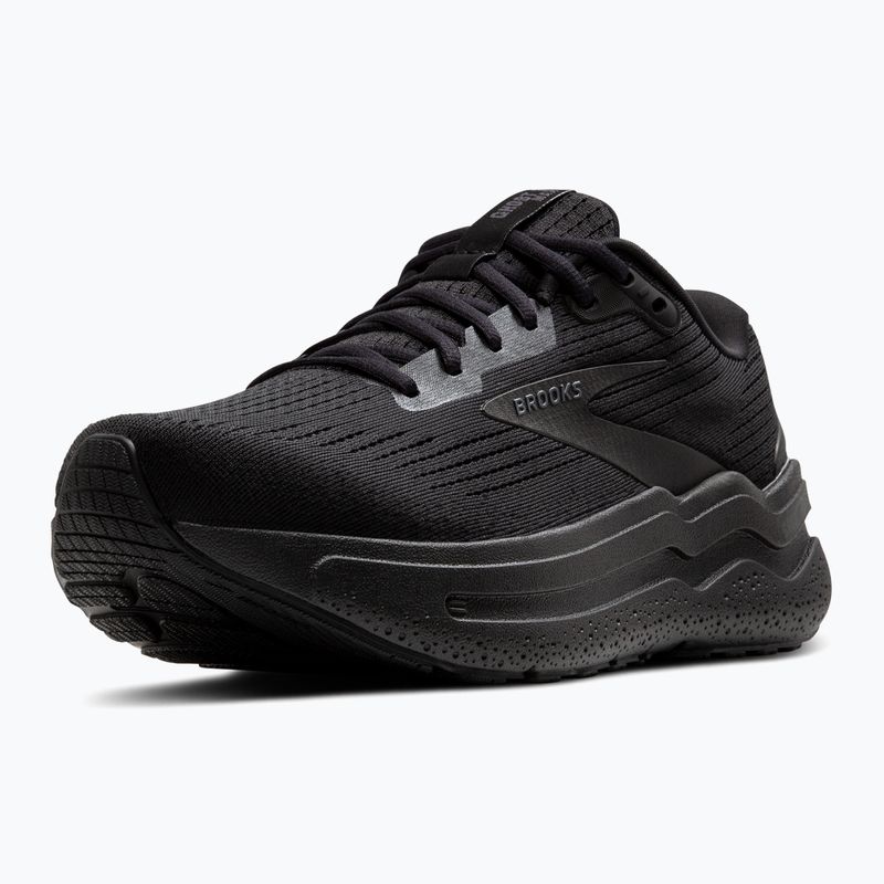 Brooks Ghost Max 2 women's running shoes black/black/ebony 12