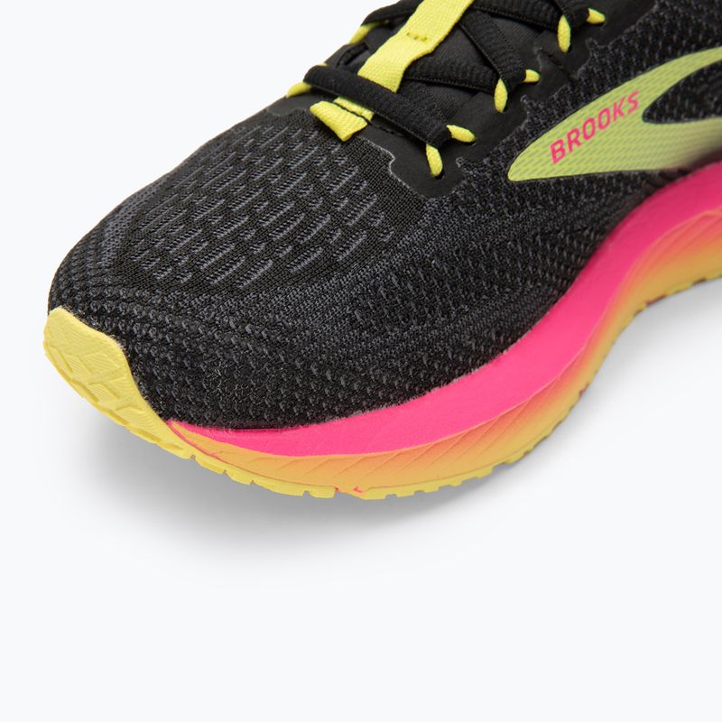 Brooks Revel 7 women's running shoes black/pink/lemon tonic 7