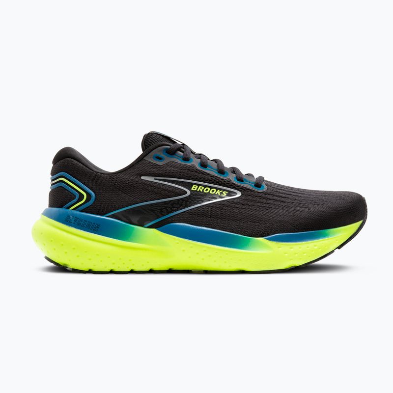 Brooks Glycerin 21 men's running shoes black/blue/nightlife 9