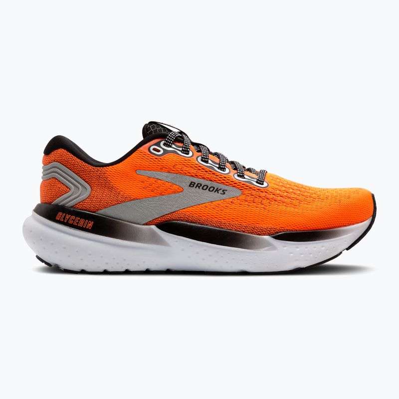 Brooks Glycerin 21 men's running shoes orange/black/white 9