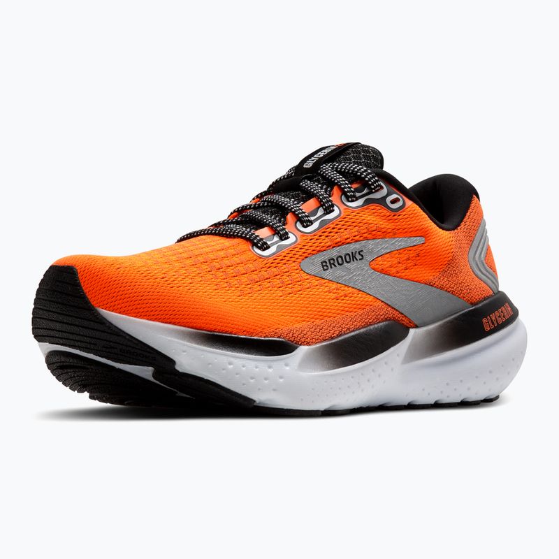 Brooks Glycerin 21 men's running shoes orange/black/white 12