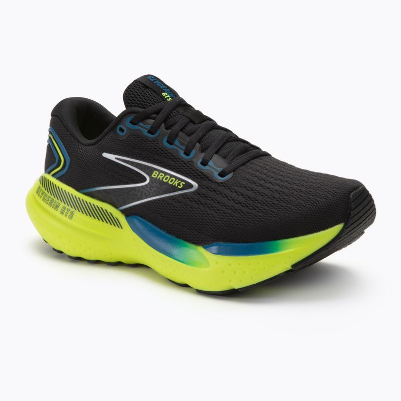 Brooks Glycerin GTS 21 men's running shoes black/blue/nightlife