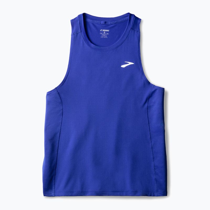 Men's running tank top Brooks Atmosphere Singlet 3.0 neo blue 6