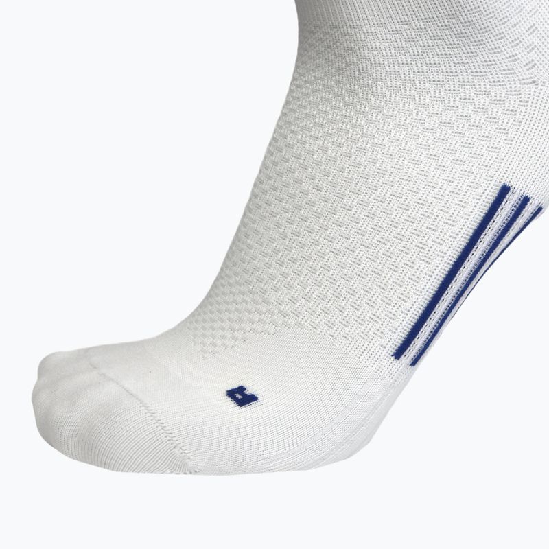 Brooks Elite white/cobalt socks 3