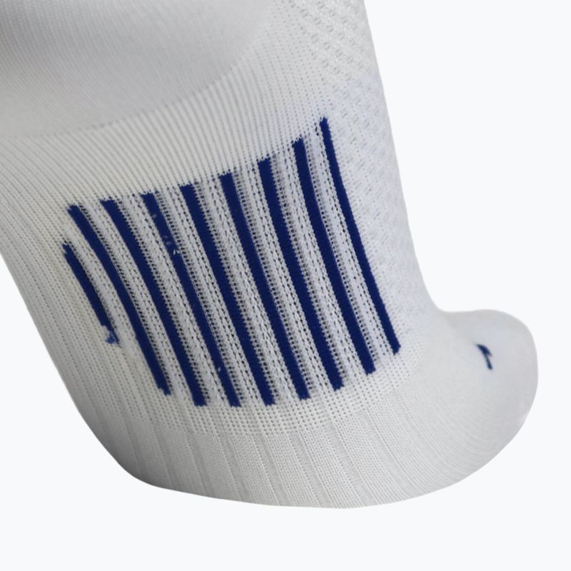 Brooks Elite white/cobalt socks 4