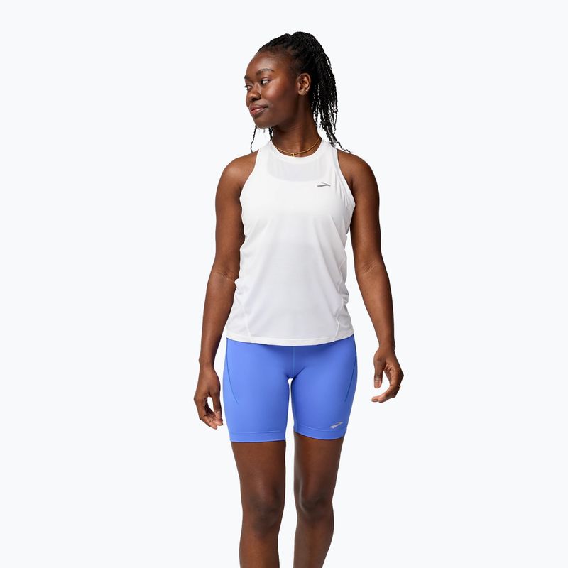 Women's running tank top Brooks Sprint Free Tank 3.0 white 2