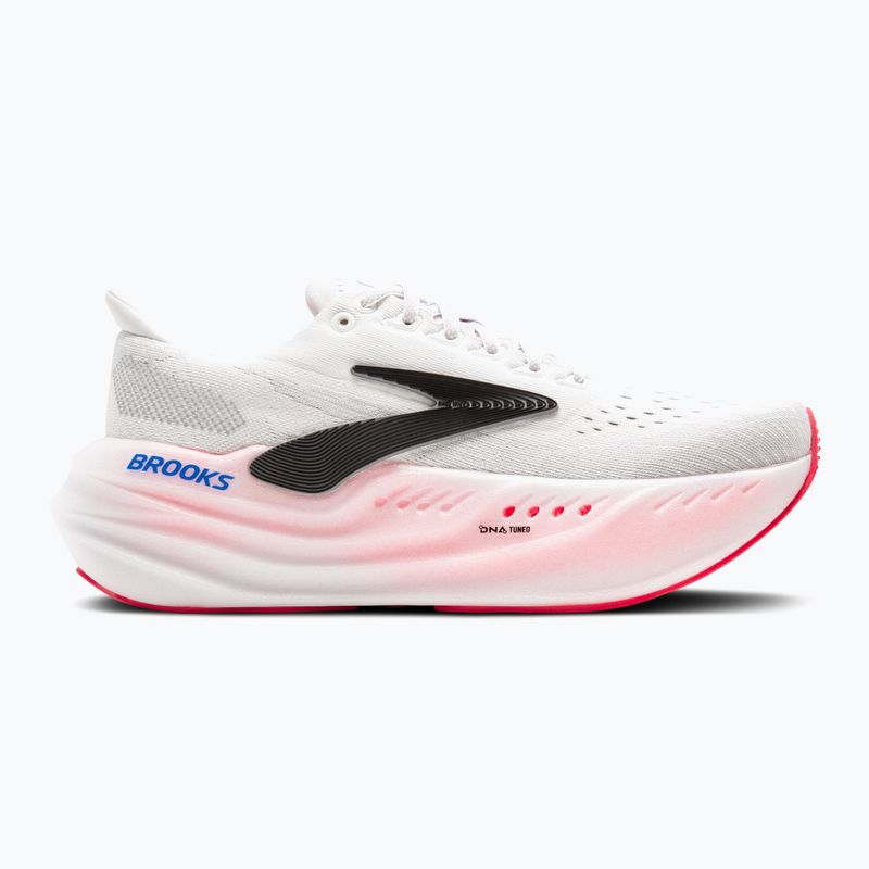 Women's running shoes Brooks Glycerin Max white/black/diva pink 9