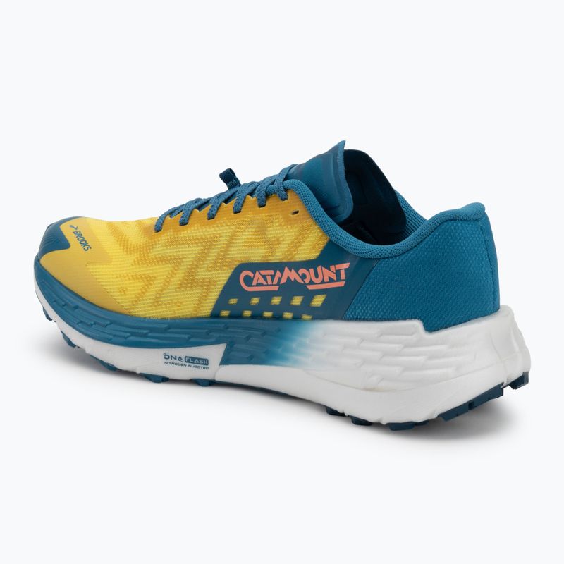 Men's running shoes Brooks Catamount 4 quince/ celestial/neo ember 3