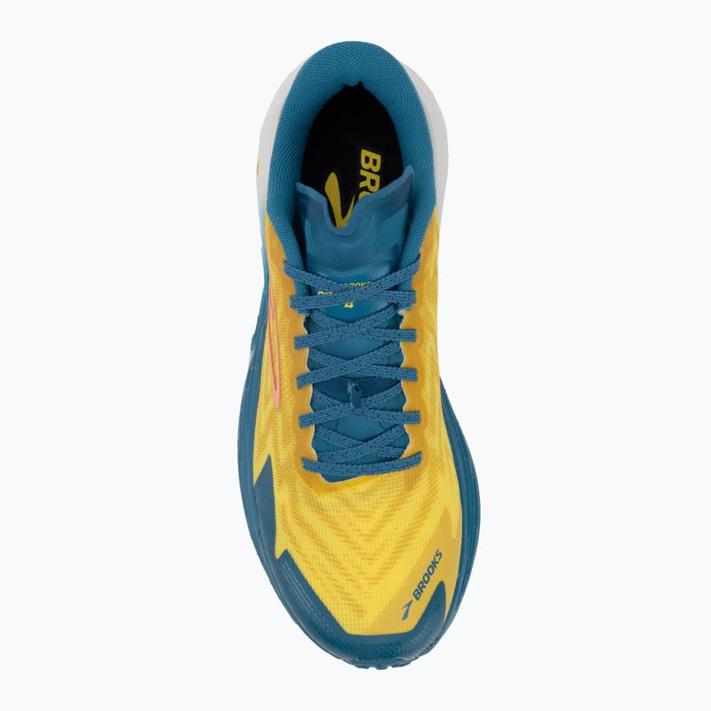 Men's running shoes Brooks Catamount 4 quince/ celestial/neo ember 5