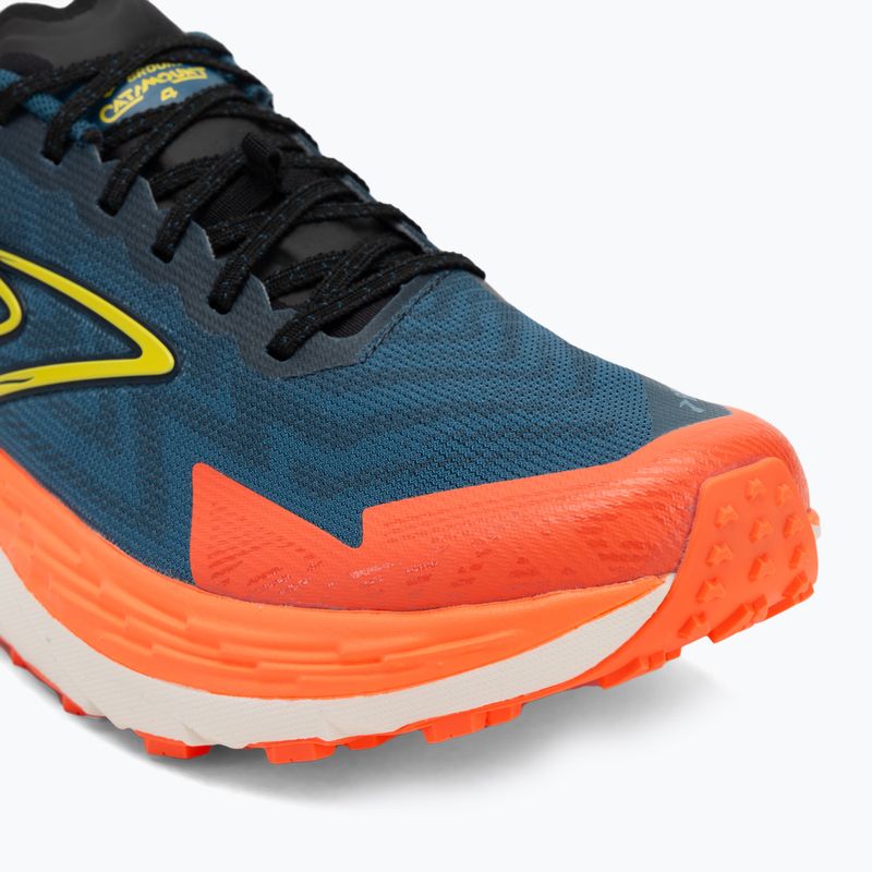 Men's running shoes Brooks Catamount 4 legion blue/celestial/flame 7