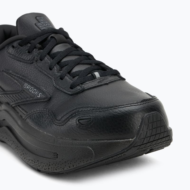 Men's shoes Brooks Ghost Max Leather black/black 7