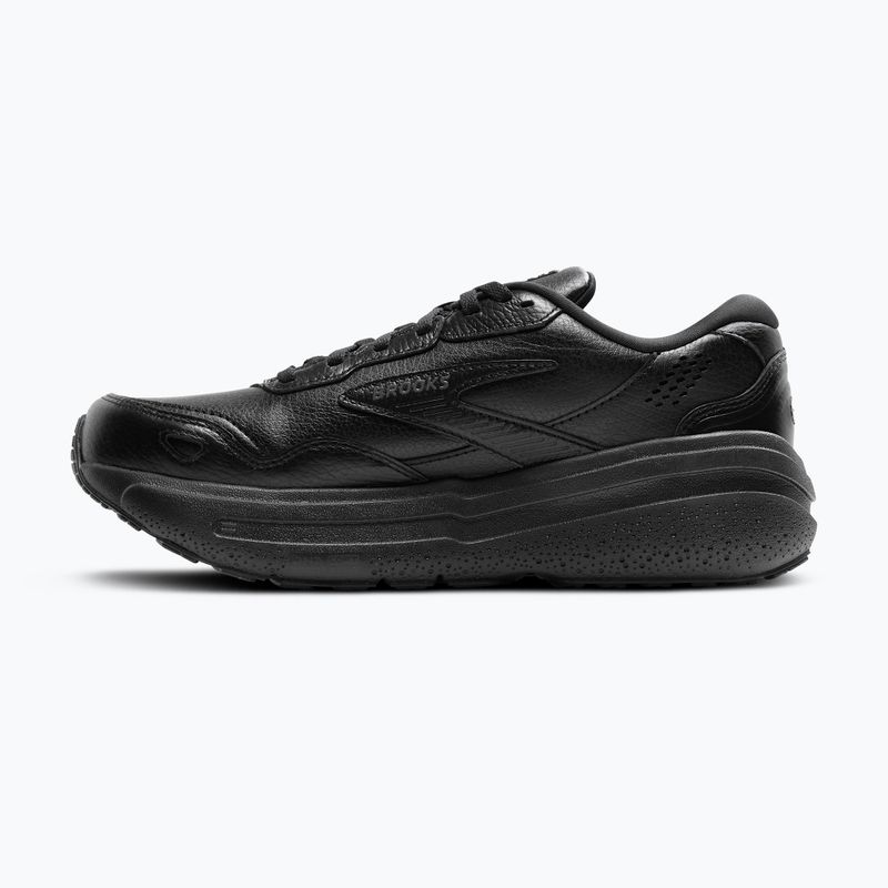 Men's shoes Brooks Ghost Max Leather black/black 9