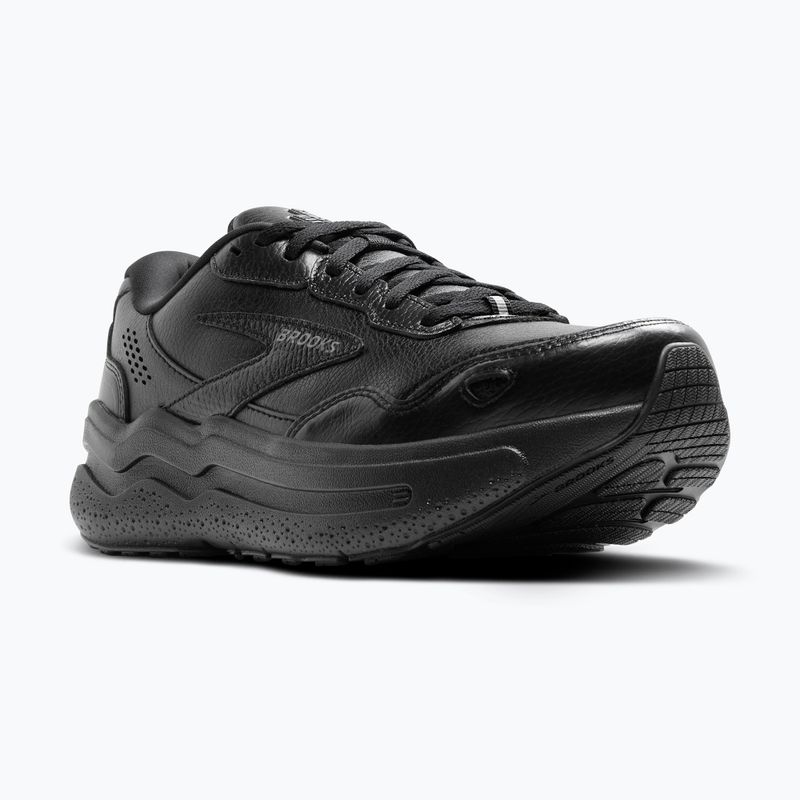 Men's shoes Brooks Ghost Max Leather black/black 10