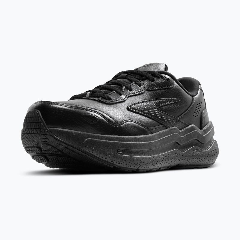 Men's shoes Brooks Ghost Max Leather black/black 11