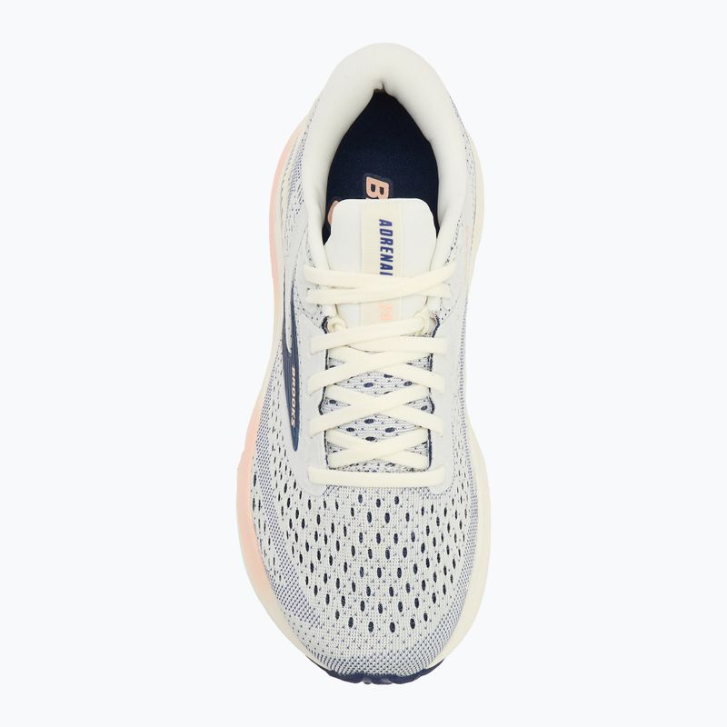 Women's running shoes Brooks Adrenaline GTS 24 grey/blue ribbon/peach 5