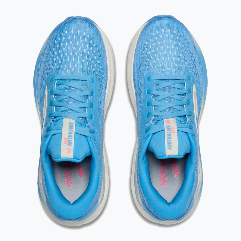 Women's running shoes Brooks Adrenaline GTS 24 bonnie blue/grey/pink 12