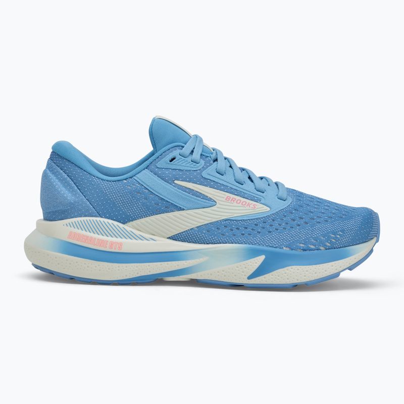 Women's running shoes Brooks Adrenaline GTS 24 bonnie blue/grey/pink 2