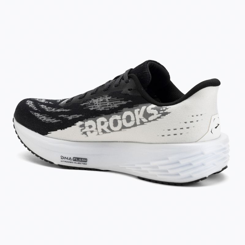 Men's running shoes Brooks Launch 11 black/white 3