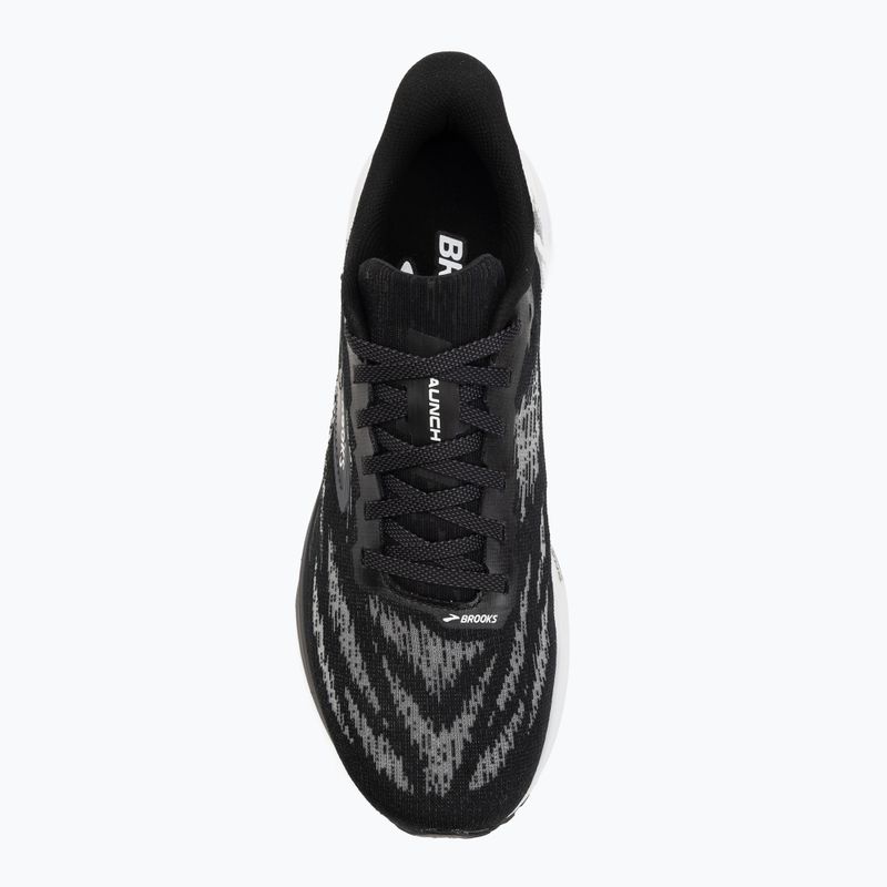 Men's running shoes Brooks Launch 11 black/white 5
