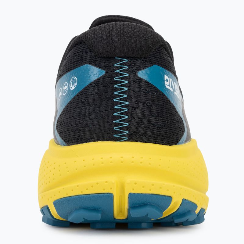 Men's running shoes Brooks Divide 5 black/celestial /quince 6
