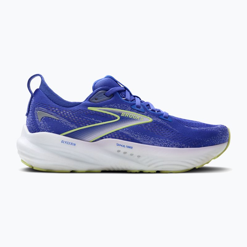 Women's running shoes Brooks Glycerin 22 amparo blue/hyper iris/yellow 9