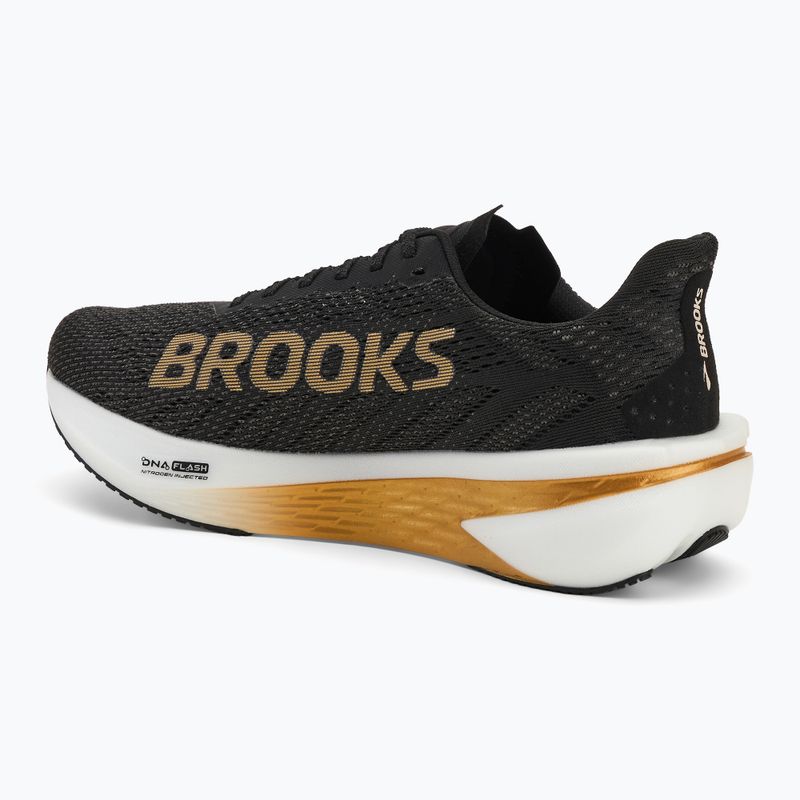 Women's running shoes Hyperion 2 black/gold/pink 3