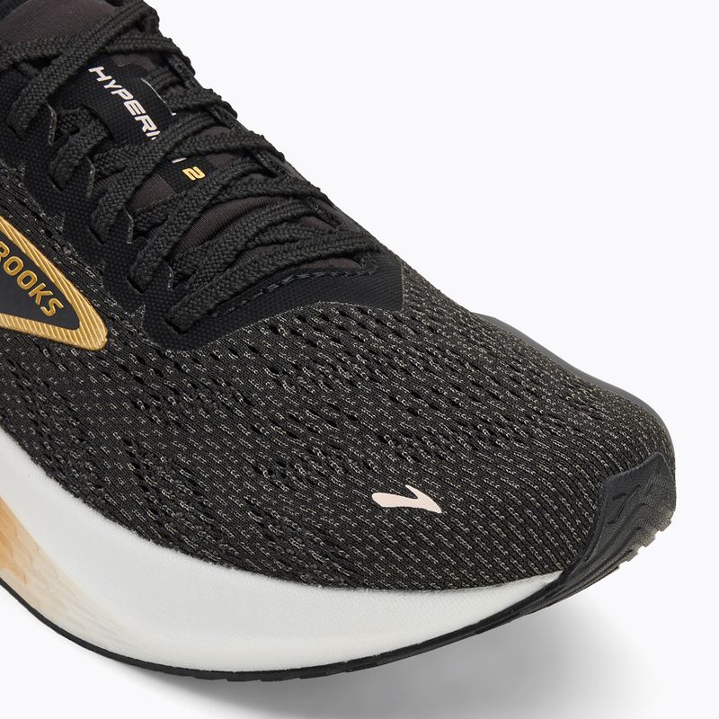 Women's running shoes Hyperion 2 black/gold/pink 7