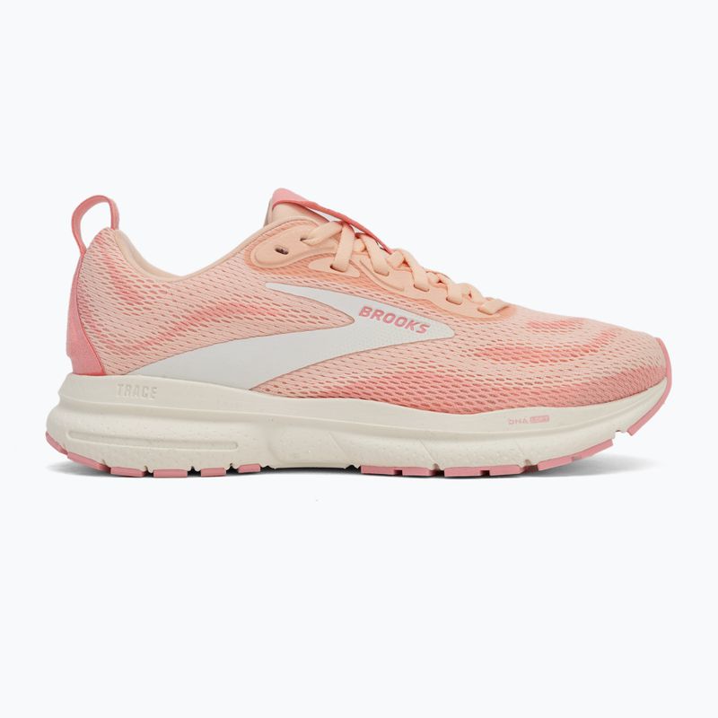 Women's running shoes Brooks Trace 4 tropical peach/dianthus/ grey 2