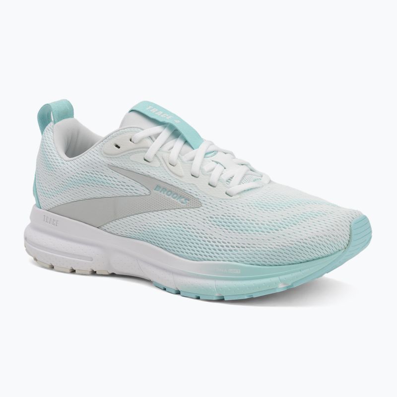 Women's running shoes Brooks Trace 4 bright white/limpet/black
