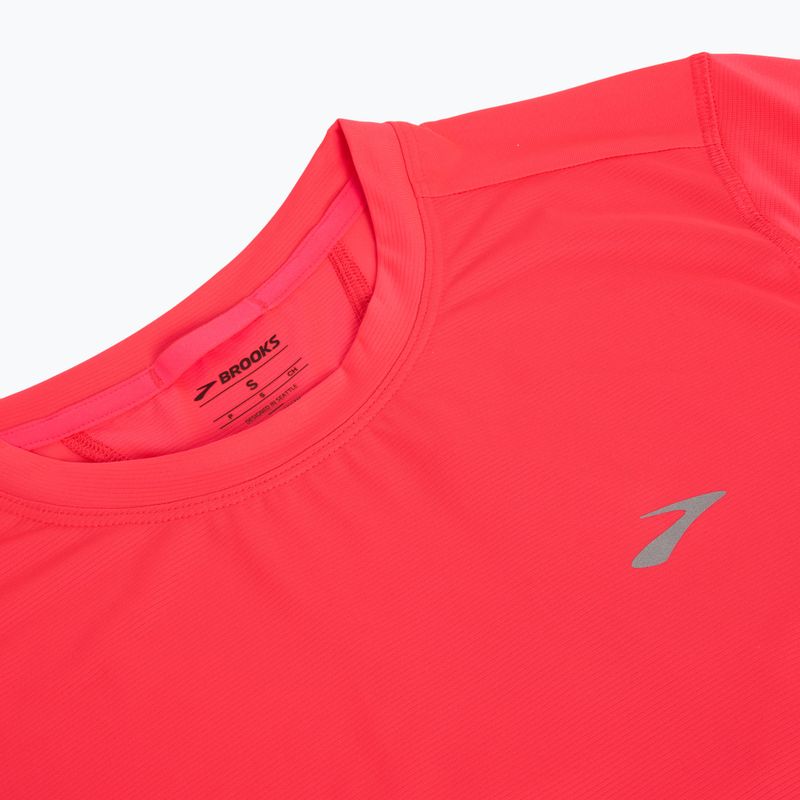 Women's Brooks Sprint Free 3.0 neo cayenne running shirt 3