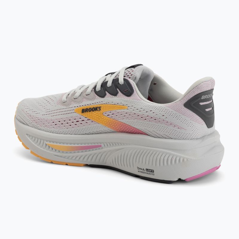 Women's running shoes Brooks Ghost 17 oyster/apricot/pink 3